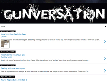 Tablet Screenshot of gunversation.com